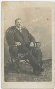 LUNA Guglielmo Carlo nato circa 1890 - 1900 foto RPPC circa 1910 - 1920 - Foto 1 di 2