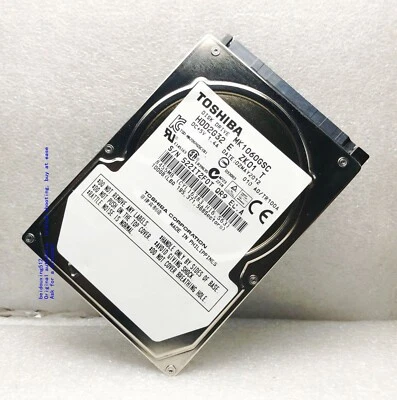 Toshiba 100GB 4200RPM  2.5" MK1060GSC Autonavigation / Industriecomputer HDD - Image 1 of 4