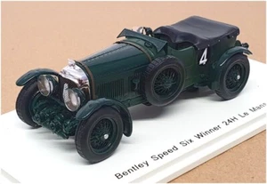 Spark Model 1/43 Scale 43LM30 - Bentley Speed Six Winner 24h LM 1930 - Green - Picture 1 of 5