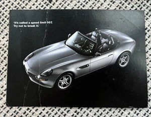 BMW Z8 James Bond Film The World Is Not Enough Postcard Rare - Picture 1 of 5