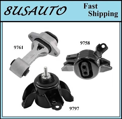 Montaje de motor y transmisión 3 piezas para Hyundai Elantra Cupé 2013, Elantra 14-16 1,8 L-2,0 L Foto 1 de 4