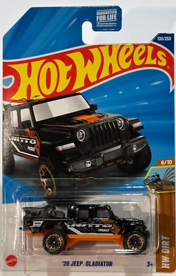 HOT WHEELS, '20 JEEP GLADIATOR 6/10 HW DIRT, 130/250 - Image 1 of 4
