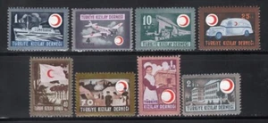 Türkei 1946 Roter Halbmond Poststeuersatz postfrisch #RA101-108 - Bild 1 von 1