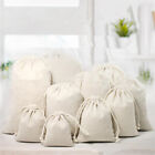 All Size Bag Cotton Linen Pouch Drawstring Burlap Jute Sack Jewelry Bags Gift