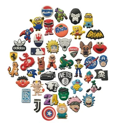 Boys Croc Charms 20pcs Mega Value Bundle Random Mix