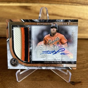 2022 Topps Museum Collection Hunter Pence Momentous Material 15/15 Giants - Bild 1 von 4