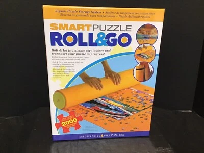 EuroGraphics Smart Puzzle Roll and Go Jigsaw Puzzle Mat fits up to 2000 Pieces - Image 1 of 4