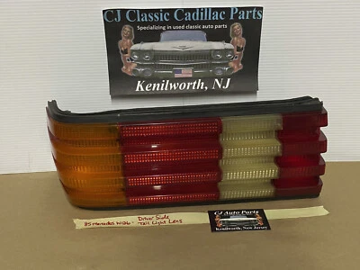 OEM 85 MERCEDES-BENZ W126 LENTE LUZ TRASERA IZQUIERDA LADO CONDUCTOR Foto 1 de 4