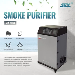 SFX Industrial Smoke Purifier Dust Collection Fume Extractor for Laser Working - Picture 1 of 17