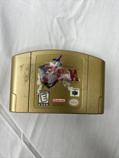 Ocarina of Time Gold CartsHow Common is v1.0? : r/n64