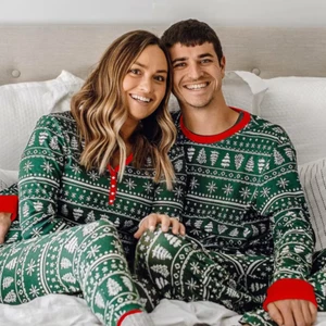 2024 Christmas Family Matching Pajamas for Mom, Dad, and Kids - Picture 1 of 13