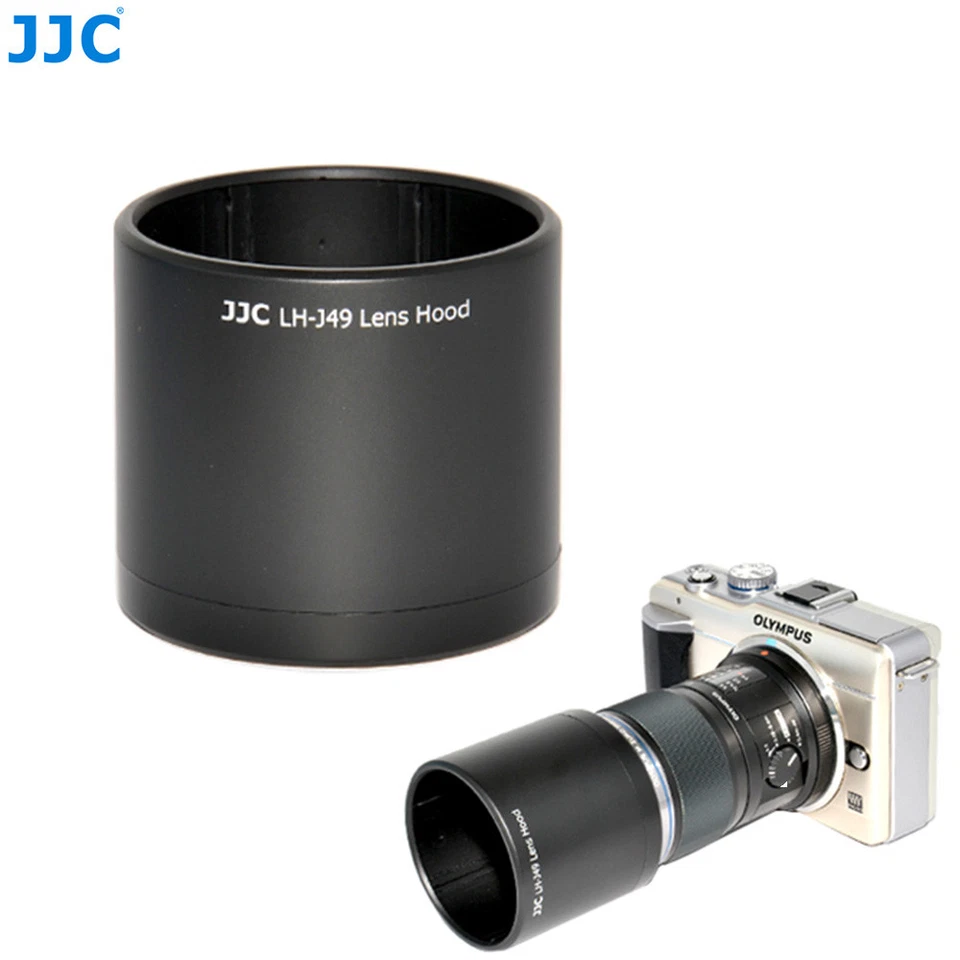 Parasol JJC para Olympus M.Zuiko Digital ED 60mm F 2.8 lente macro reemplazar LH-49 Foto 1 de 4