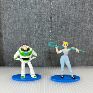 Disney Pixar Toy Story Buzz Lightyear Bo Peep Lot Figure Figurine Cake Topper - Picture 1 of 15
