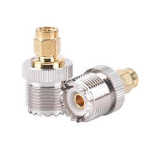 SMA Stecker auf UHF PL259 SO239 Buchse RF Stecker Adapter Auto - Zdjęcie 1 z 9