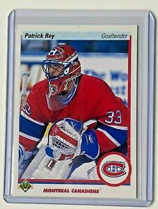 Upper Deck Patrick Roy Ice Hockey 1990-91 Season Sports Trading 