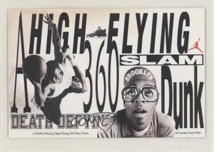 1991 Nike / Mars Blackmon Michael Jordan Spike Lee High Flying 1989 #2 HOF
