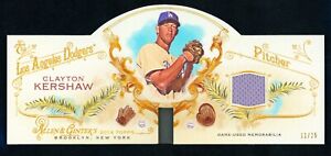 2014 Topps Allen & Ginter Clayton Kershaw Pop Star Relics BOOKLET PATCH /25 RARE