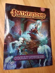 Pathfinder Campaign Setting Occult Mysteries SC Paizo Publishing - Imagen 1 de 1