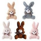 Lovely Toy Mini Plush Rabbit Wedding Bouquet Stuffed Doll Backpack Decors