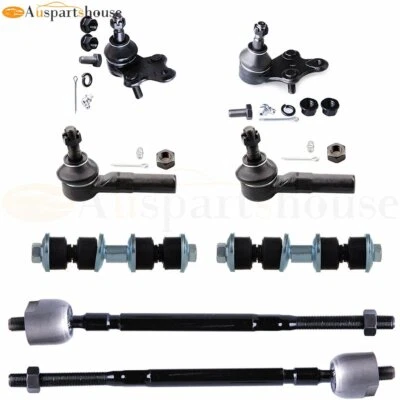 Kit de barras estabilizadoras de rótulas delanteras de 8 piezas para Toyota Tercel Paseo 1991-99 Foto 1 de 4