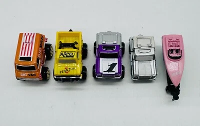 Lote de 5 Micro Máquinas Galoob Vintage Big Van Blazer Datsun Jeep Lancha Rápida Foto 1 de 4