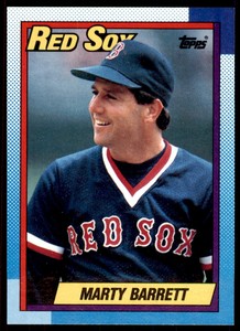 1990 Topps Marty Barrett Baseball Cards #355