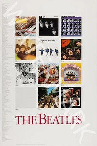 The Beatles - Album Promo Poster - 1987 Vintage Music Poster - Bild 1 von 1