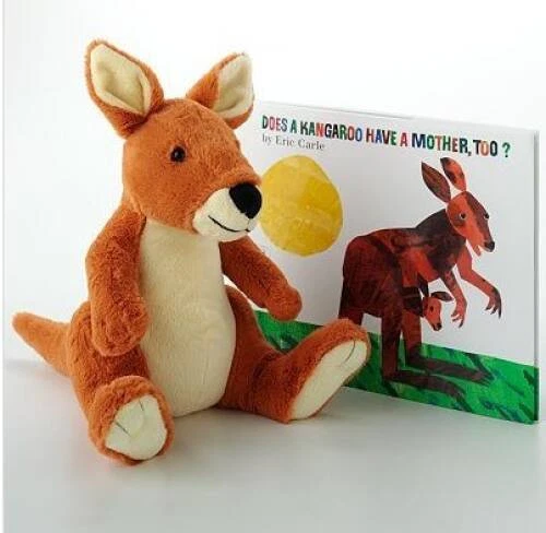 Eric Carle Does a Kangaroo Have a Mother Too? Book & Plush Toy 11 ( - VERY GOOD - Image 1 of 1