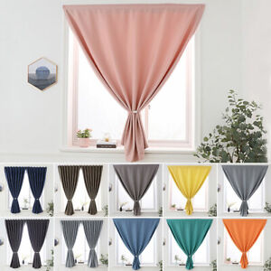 Blockout Curtains Blackout Window Curtain Thermal Draperies Self Adhesive Panels