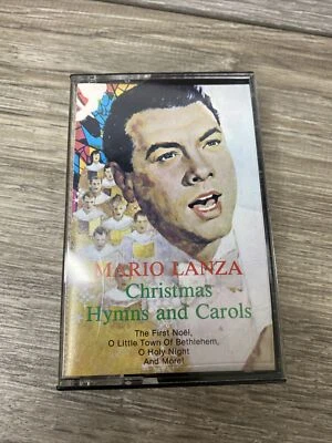Mario Lanza Christmas Hymns and Carols Audio Cassette Tape 1985 RCA Foto 1 de 4