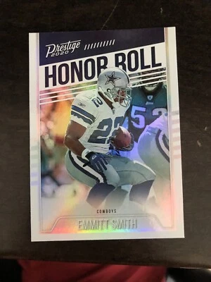 2020 Panini Prestige Football Honor Roll Silver Foil Emmitt Smith - Cowboys - Image 1 of 2