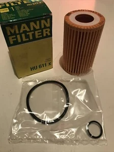 Mann Oil Filter HU611x For Renault Clio II Kangoo Thalia I Twingo I - Picture 1 of 2