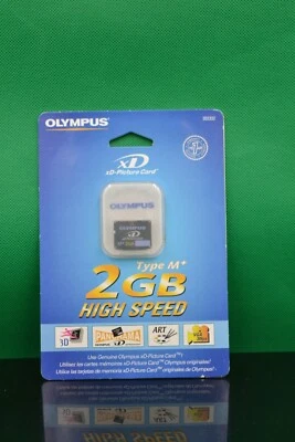 Olympus xD-Picture Card XD 2GB High Speed Type M+ SEALED 202332 - Image 1 of 2