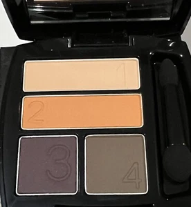 Avon True Color DESERT SUNSET Eyeshadow Quad Camel Coral Eggplant Cocoa NOS - Picture 1 of 1