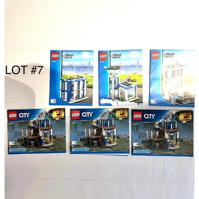 LOT of LEGO CITY Instruction Manuals ONLY (no legos) Lot #7 - Image 1 of 4