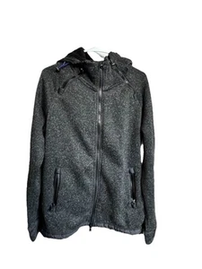 Superdry StormCo Full Zip Hoodie Jacket Men’s L / Women’s 2XL Gray Softshell - Picture 1 of 9