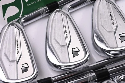 Wilson Staff Model 2024 CB Irons / 4-PW / X-Flex Dynamic Mid 115 X100 Shafts - Image 1 of 4