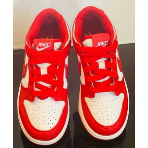 Nike Dunk Low Rojo/Blanco Unisex Talla 13 - Imagen 1 de 12