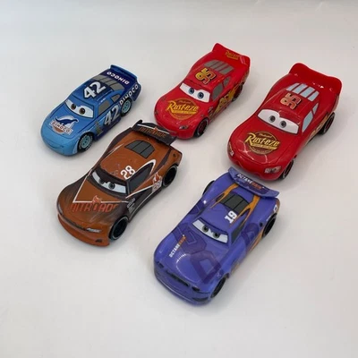 Disney Pixar Cars Rust.eze 95 x Octane Gain 19 x Nitroade 28 x Dinoco 42 Toy #A - Image 1 of 3