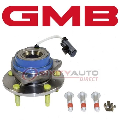 GMB Front Wheel Bearing Hub Assembly for 1999-2004 Pontiac Montana - hh Foto 1 de 4