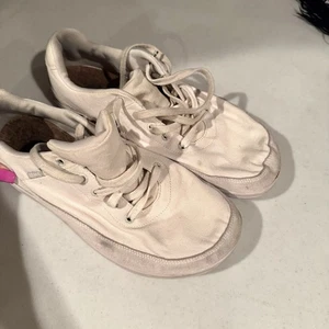 Lems MENS Chillums Lace Up Canvas Casual Sneakers Cream Size 11 - Picture 1 of 5