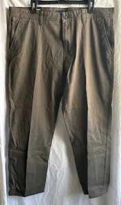WP Wetterfeste Chino Hose Herren Gr. W40xL32 Oliv Baumwolle Twill Relaxed Fit - Bild 1 von 6