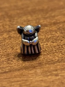 Authentic Pandora Sterling Silver Angel Bead 790337 S925 ALE - Picture 1 of 6