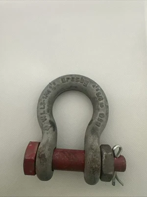 Crosby 3 1/4 Ton Safety Shackle 4 Piece Brand New!! - Image 1 of 3