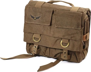 Vintage Messenger Fototasche Post Laptop Laptop Kamera Laptop Spiegelreflexkamera - Bild 1 von 6