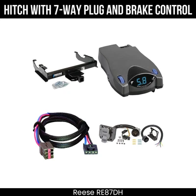 Hitch Tow PKG+ Brake Control For 63-87 Chevy GMC C/K 99-00 Ford F-350 Super Duty - Image 1 of 4