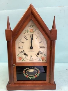 Seth Thomas Gothic Style Regulating Clock 15 1/4”H 9”x4 3/4” Base - Picture 1 of 10