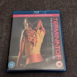TERMINATOR THE SARAH CONNOR CHRONICLES BLU RAY COMPLETE SECOND SEASON FREE P&P - Picture 1 of 2