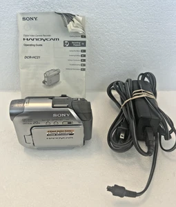 Sony HD handycam DCR-HC21 NTSC compact digital camcorder video camera w/booklet - Picture 1 of 3