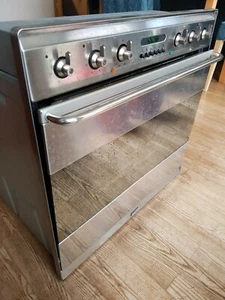 Smeg oven Cooker Full Door Inner Outer Glass Handle Hinge Bottom - Picture 1 of 1